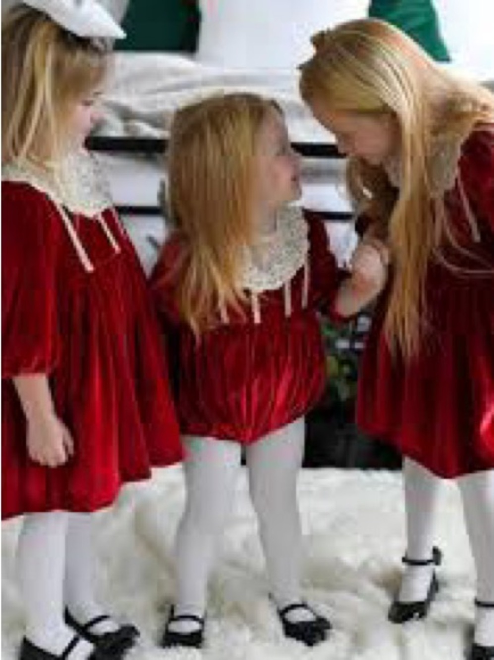 Maddie & Connor Christmas Dress, 2t, Red